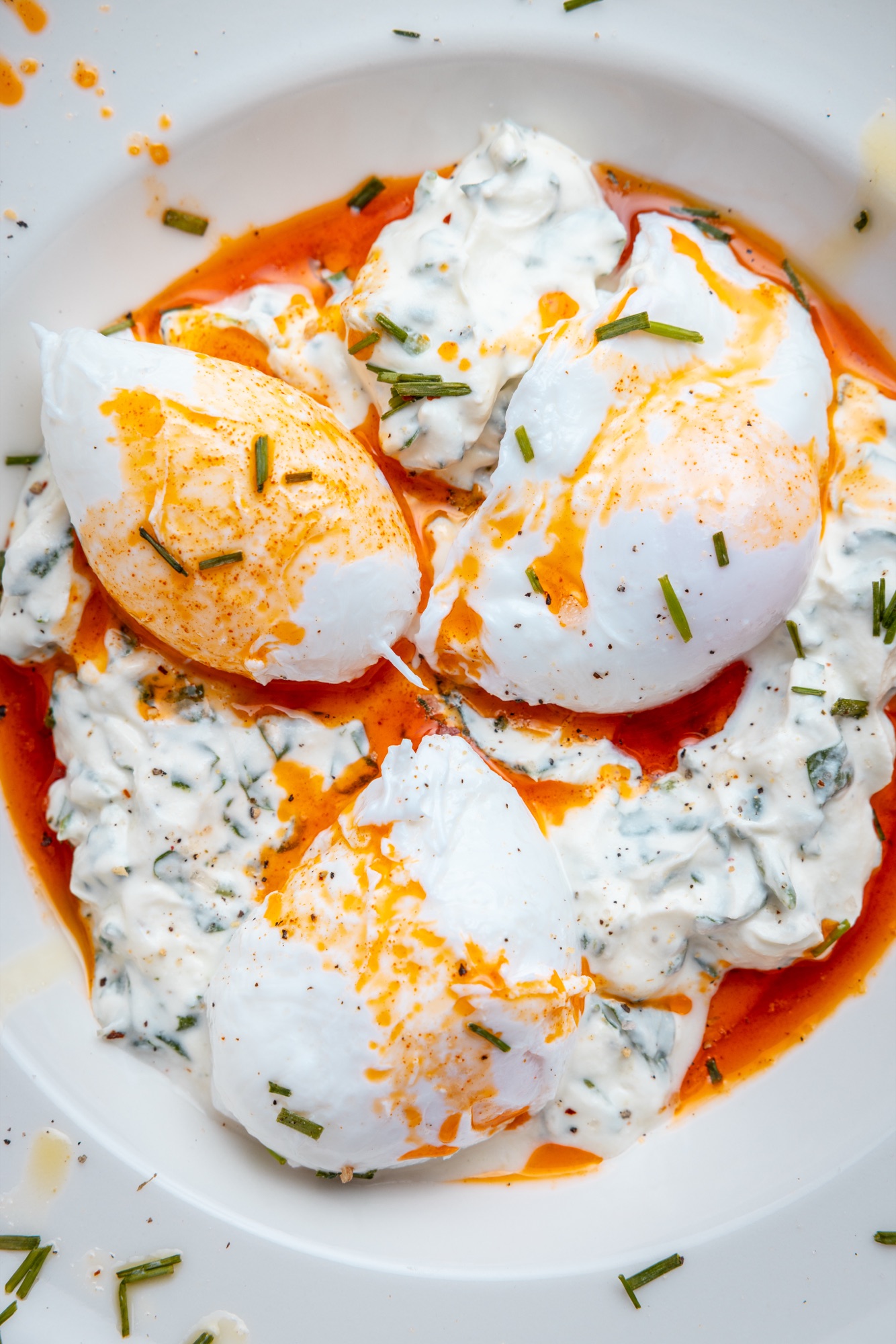 Çılbır — Turkish eggs